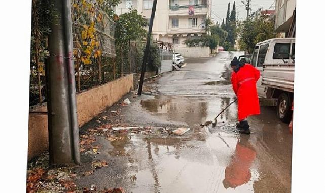 Yenişehir Belediyesi Yağışa Karşı Alanda: Merkez ve Kırsalda Eş Vakitli Müdahale