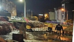 Yıldırım düştü, gelgit nedeniyle dereler taştı