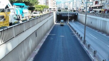 100. Yıl Bulvarı’nda altı etaplı çalışmanın üçüncü etabı tamamlandı