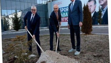 2026 UEC Avrupa Pist Bisikleti Şampiyonası Kapsamında Konya’da Manalı Ağaç Dikimi