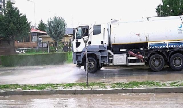 Aliağa Belediyesi Yağmur Sonrası Alanda