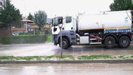 Aliağa Belediyesi Yağmur Sonrası Alanda