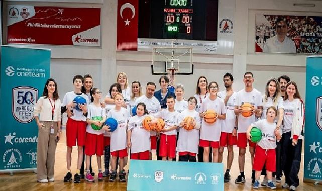 Anadolu Efes 2025–2026 dönemi One Team projesiyle Antalya’da hayallere dokunmaya devam ediyor