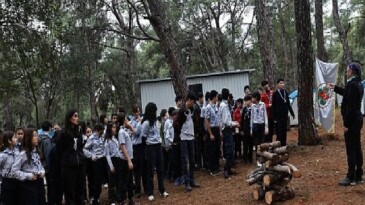 Antalya Büyükşehir Belediyesi izcileri kaynaşma kampında buluştu