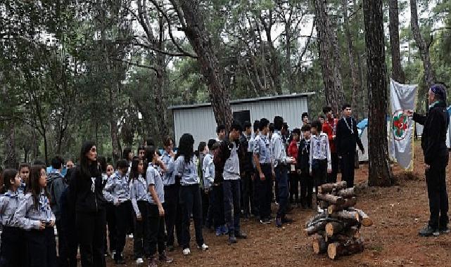 Antalya Büyükşehir Belediyesi izcileri kaynaşma kampında buluştu
