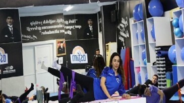 Antalyalılardan fiyatsız spor kurslarına ağır ilgi