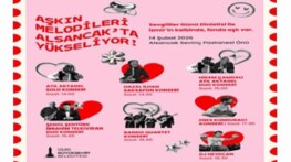 Aşkın melodileri Alsancak’ta yükseliyor