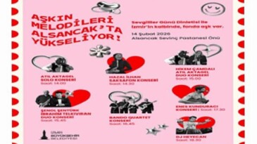 Aşkın melodileri Alsancak’ta yükseliyor