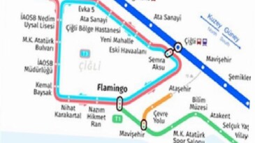 Ataşehir Kavşağı Tramvay Durağı’nın ismi Flamingo oldu