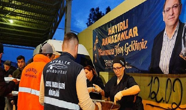 Ayvalık’ta Ramazan Boyunca İftar Sofraları Kurulacak