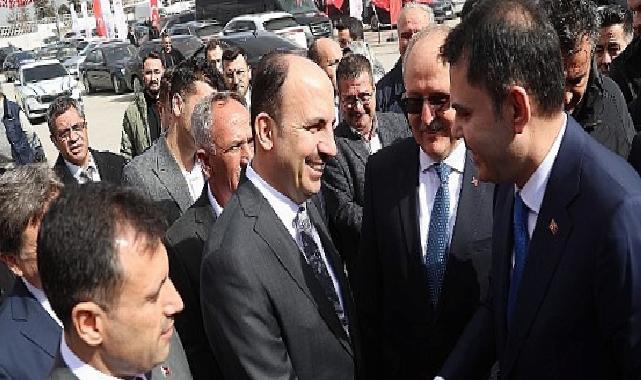 Bakan Kurum Konya’da TOKİ Konutları ve Yeni Sanayi Sitesi 3. Etabın Kura Çekim Programına Katıldı