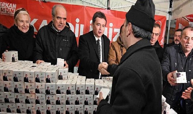 Başkan Aydın, Berat Kandili’nde Vatandaşlarla Buluştu