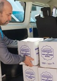 Beylikdüzü Belediyesi Ramazan’da Gereksinim Sahibi Ailelerin Yanında