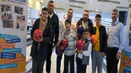 Bilgievleri’nden baba-oğul bowling turnuvası