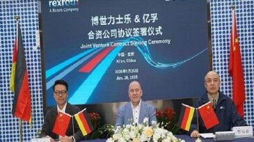 Bosch Rexroth, Çin’de Xi’an IF Intelligent Equipment ile ortak teşebbüs mutabakatı imzaladı