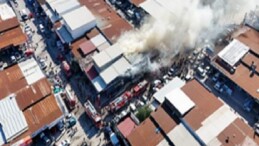 Buca’daki işyeri yangını denetim altına alındı