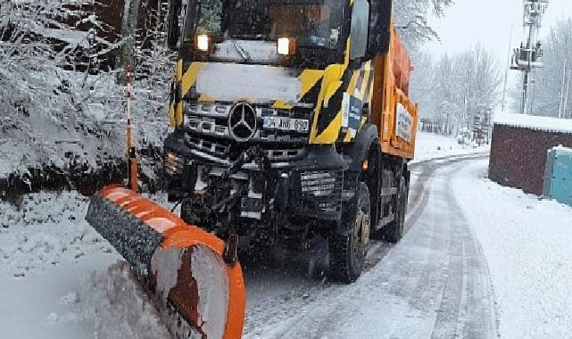 Büyükşehir, 630 işçi ve 235 araç ile hazır kıta