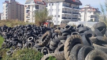 Büyükşehir atık lastikleri iktisada kazandırıyor