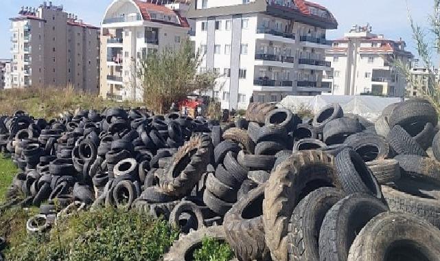 Büyükşehir atık lastikleri iktisada kazandırıyor