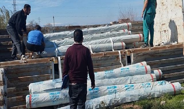 Büyükşehir Belediyesi’nden üreticiye sera naylonu dayanağı