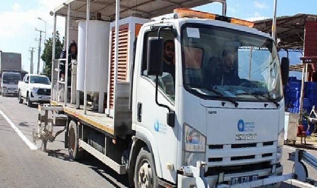 Büyükşehir Finike’nin ana arterlerini sıcak asfalt ile kaplıyor