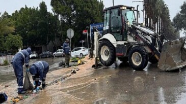 Büyükşehir takımları şiddetli yağışa karşı teyakkuz halinde