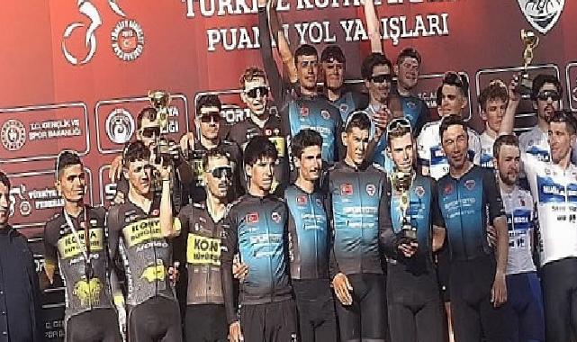 Büyükşehirli Bisikletçiler Türkiye Kupası 1. Etap Puanlı Yol Yarışlarında İkinci Oldu