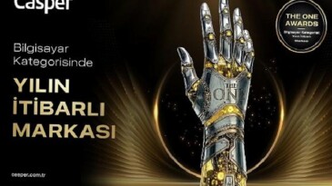 Casper The One Awards’ta Bilgisayar Kategorisinde “Yılın Prestijli Markası” Seçildi
