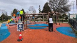 Çocuk oyun alanları Büyükşehir’le inançlı