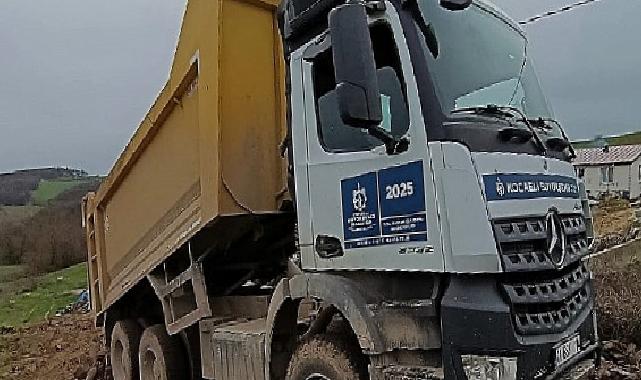 Derince Tahtalı Mahallesi’ne stabilize yol