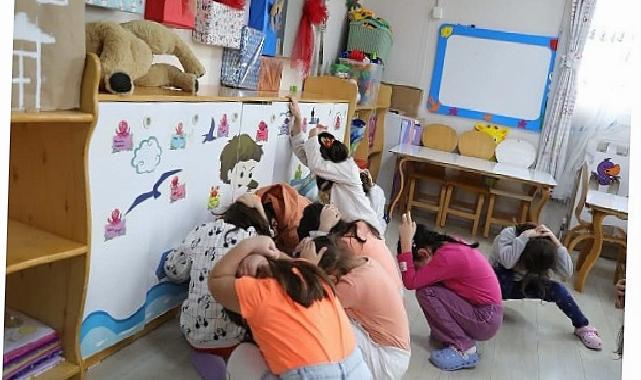 Didim Belediyesi, Minik Öğrencilere Sarsıntı Farkındalığı Kazandırıyor