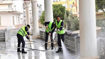 Didim’deki Mescitlerde Ramazan Öncesi Paklık Çalışmaları Ağırlaştırıldı