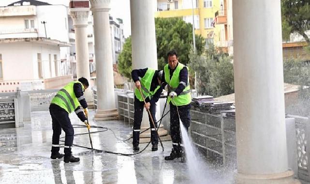 Didim’deki Mescitlerde Ramazan Öncesi Paklık Çalışmaları Ağırlaştırıldı