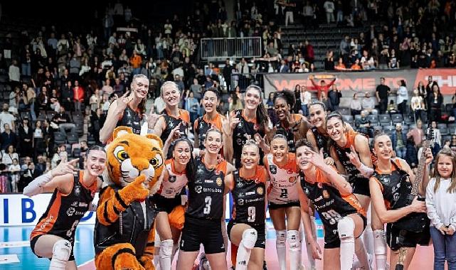 Eczacıbaşı Dynavit, Beşiktaş müsabakasından galibiyetle ayrıldı