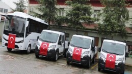 Edremit Belediyesi 8 yeni aracı hizmete sundu