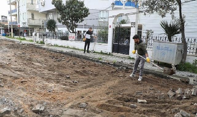 Edremit Belediyesi’nden İkizçay Mahallesi’nde ağır yol mesaisi