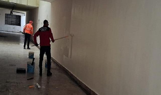 Gebze Erenler Caddesi alt geçidine kapsamlı bakım