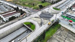 Gebze Feniş Kavşağı’nda trafik rahat ve akıcı