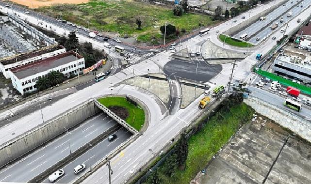 Gebze Feniş Kavşağı’nda trafik rahat ve akıcı