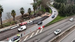 Gölcük kuzey yan yol da trafiğe açıldı
