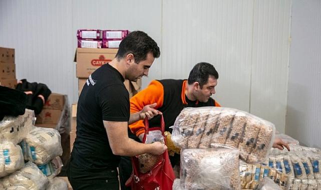 Güzelbahçe 350 Aileye 3 Milyonluk Ramazan Dayanağı