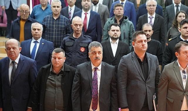 İlçe Afet Müdahale Planları Uyum Toplantısı, Seferihisar’da Vali Yardımcısı İsmail Çorumluoğlu başkanlığında gerçekleştirildi.