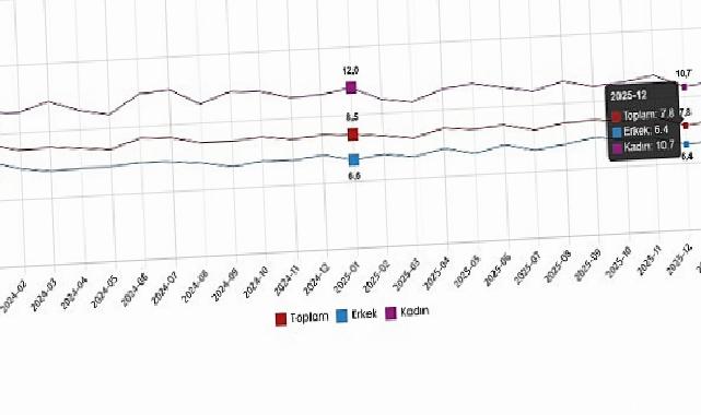 İşgücü İstatistikleri, Ocak 2026