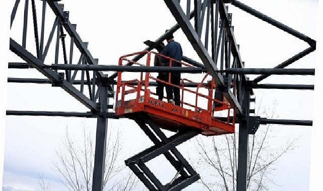 İtfaiye Depo Binası’nda ilerleme yüzde 70