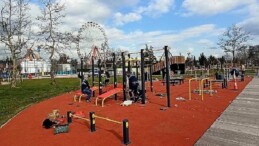 İzmit Millet Bahçesi yeni spor alanlarına kavuştu