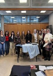 Japon tekniği ile nakış fikirlerini keşfettiler