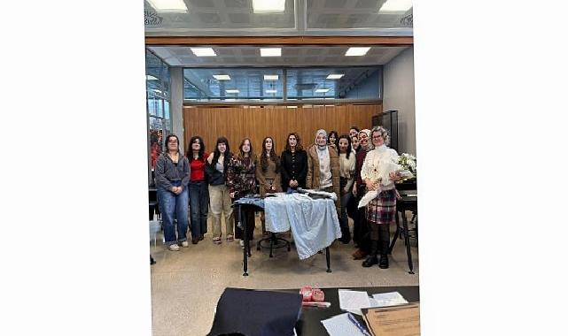 Japon tekniği ile nakış fikirlerini keşfettiler