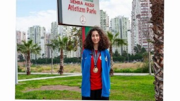 Karşıyaka’nın genç atleti Türkiye’nin zirvesinde!