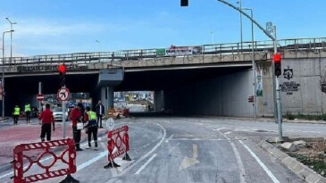 Kaşkaldere irtibat yolu trafiğe açıldı