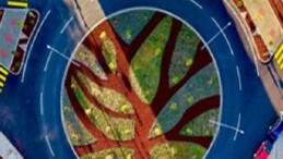 Kavşaklar sanat yapıtına dönüşüyor